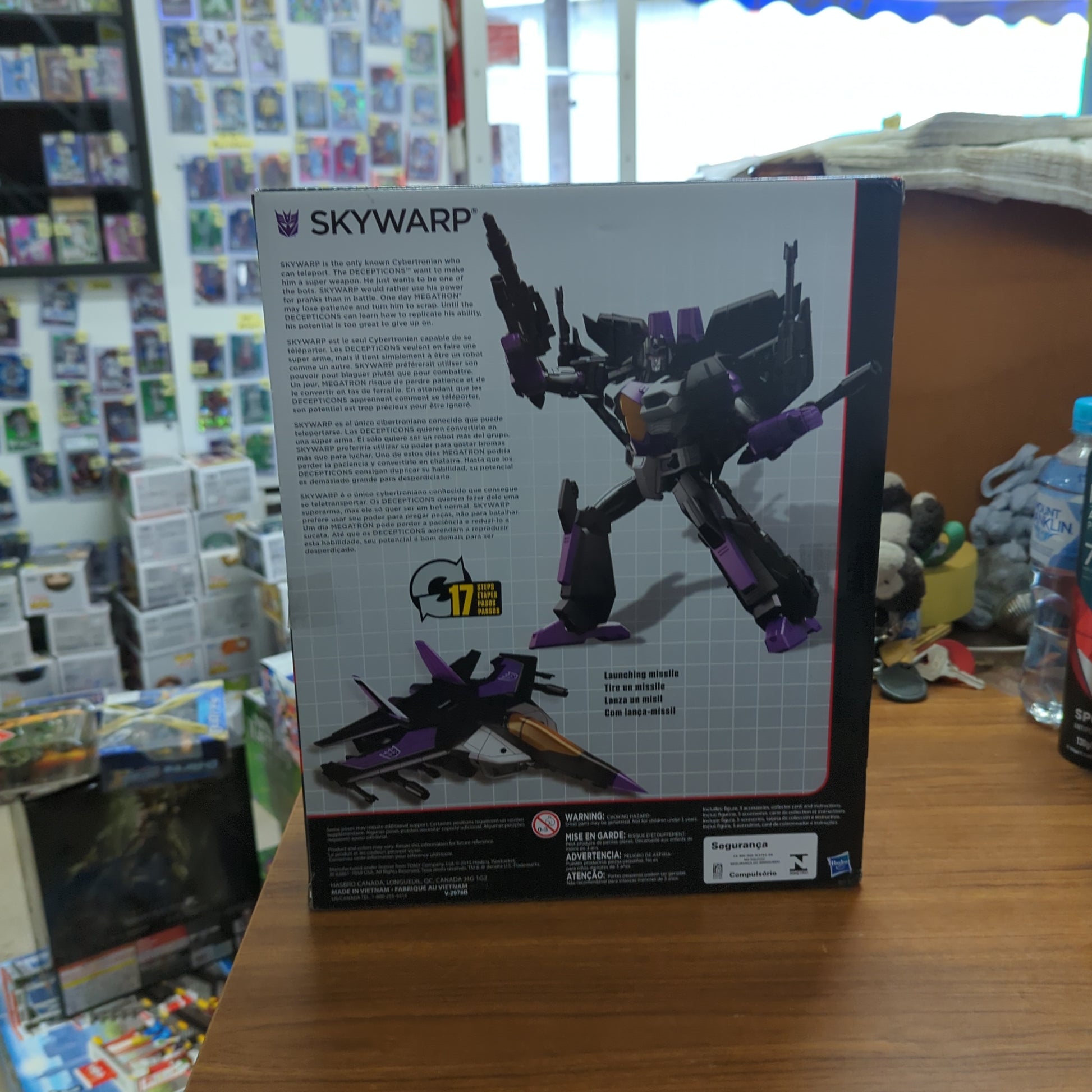 2016 Transformers Generations Combiner Wars Leader Class Skywarp FRENLY BRICKS - Open 7 Days