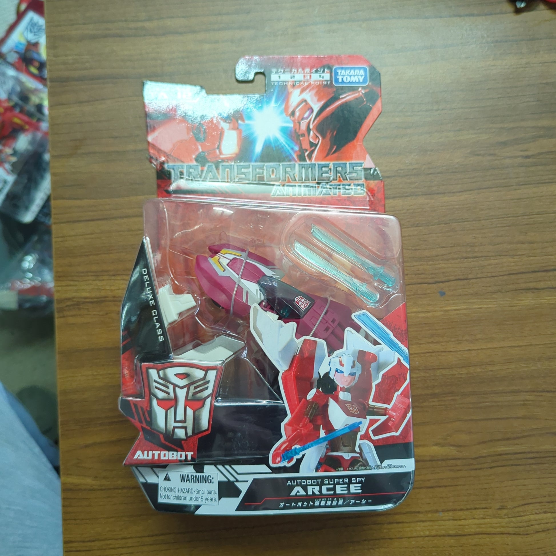 TRANSFORMERS ANIMATED Autobot ARCEE Takara Tomy Japan TA-12 new FRENLY BRICKS - Open 7 Days