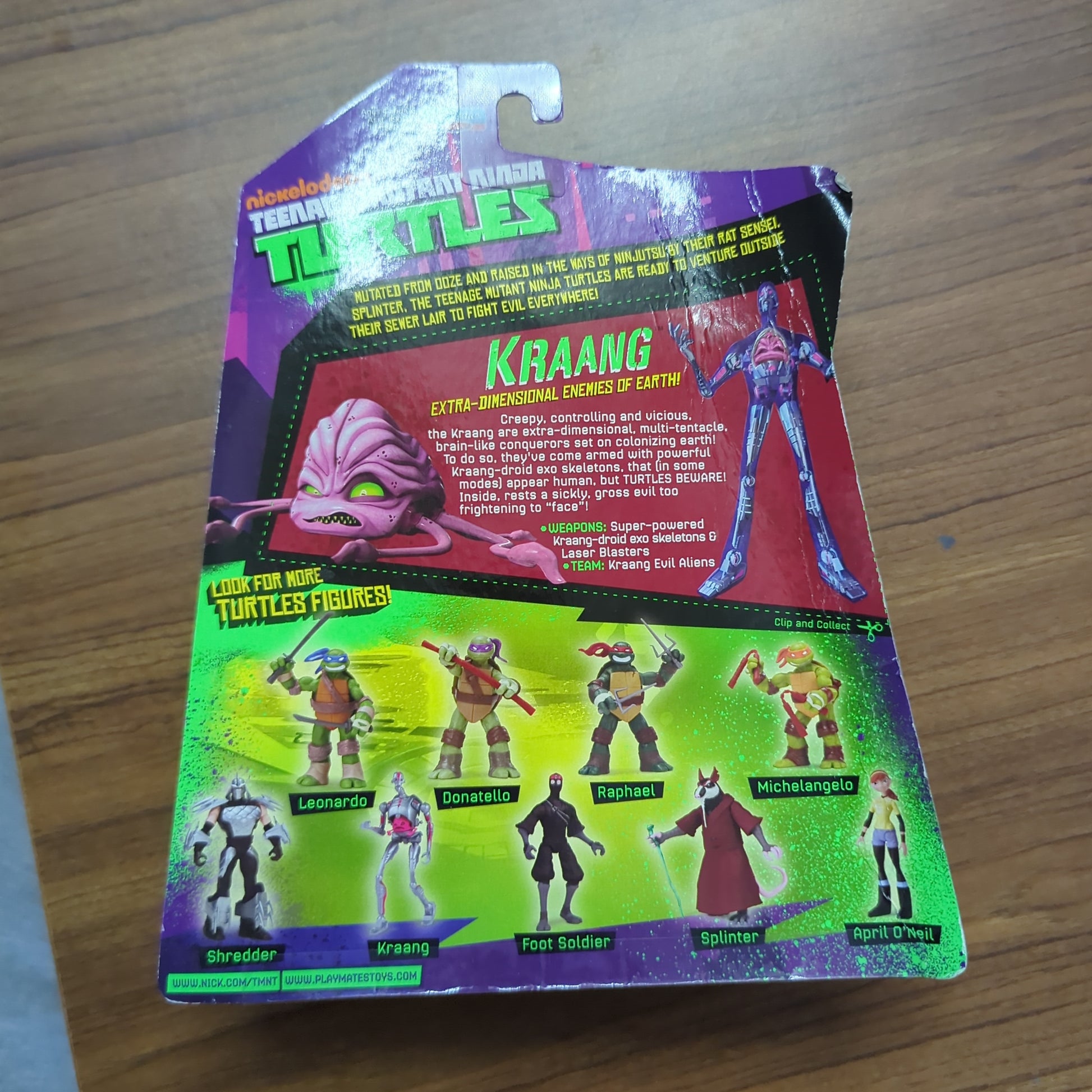 Teenage Mutant Ninja Turtles TMNT (2012) Kraang Playmates Nickelodeon Figure *damage* FRENLY BRICKS - Open 7 Days