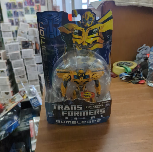 Transformers Prime Robots In Disguise First Edition Bumblebee complete TAKARA FRENLY BRICKS - Open 7 Days