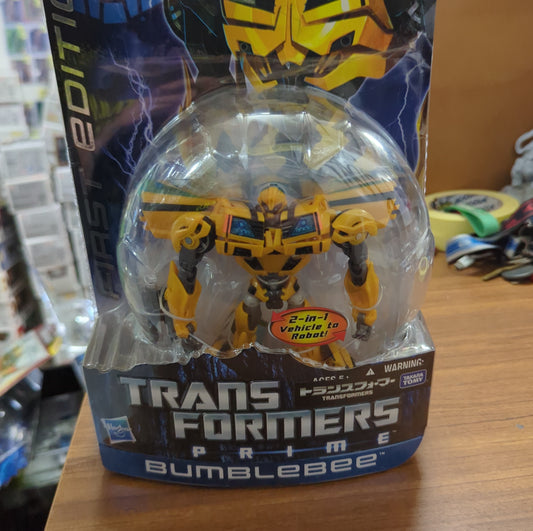 Transformers Prime Robots In Disguise First Edition Bumblebee complete TAKARA FRENLY BRICKS - Open 7 Days