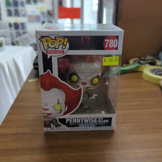 Pennywise (with Balloon) Horror  IT Chapter 2 Funko POP! Vinyl Figure#780 FRENLY BRICKS - Open 7 Days