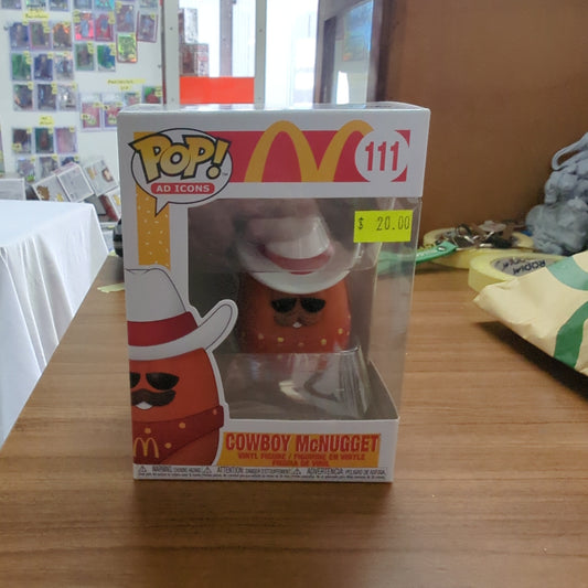 Funko Pop! Ad Icons McDonald's Cowboy McNugget #111 Vinyl Figure FRENLY BRICKS - Open 7 Days