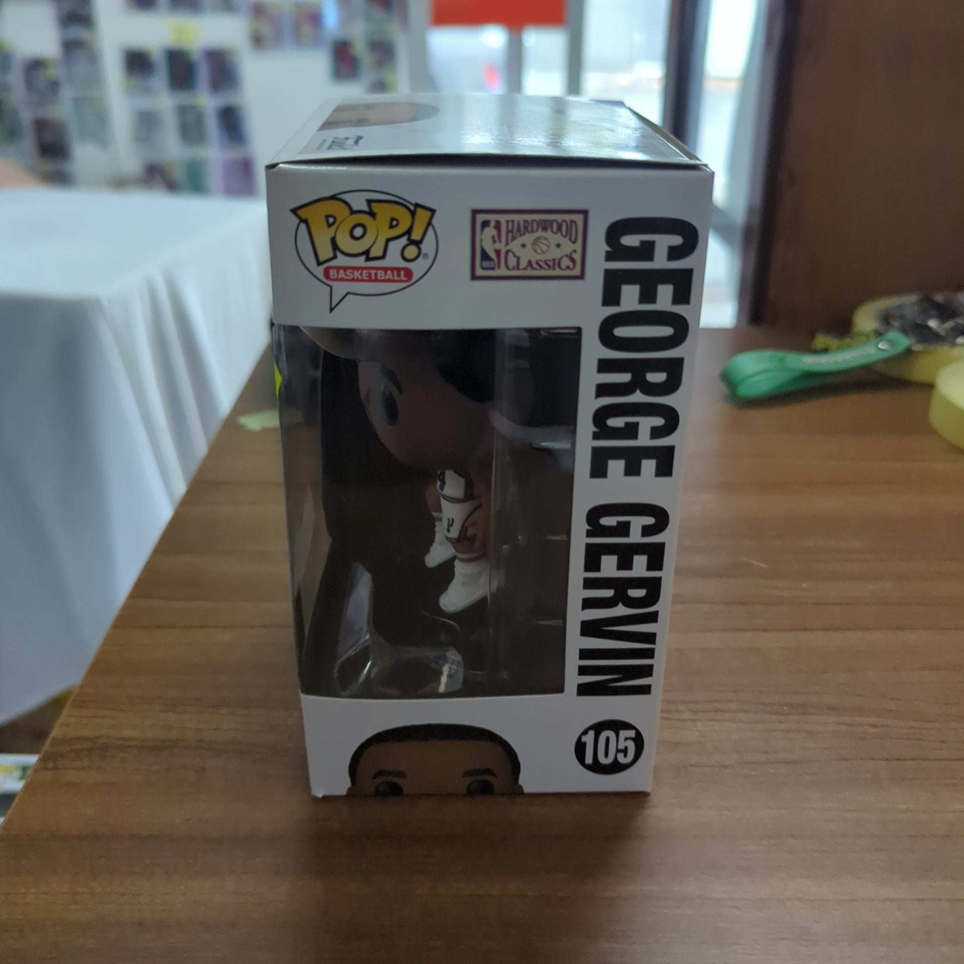 Pop! Vinyl - Basketball NBA Sports Legends San Antonio Spurs George Gervin 105 FRENLY BRICKS - Open 7 Days