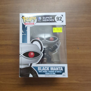 Black Manta 92 Funko Pop Vinyl Heroes DC Comics Super Heroes FRENLY BRICKS - Open 7 Days