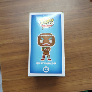 Fortnite - Merry Marauder Pop! Vinyl Figure 433 *box damage* FRENLY BRICKS - Open 7 Days