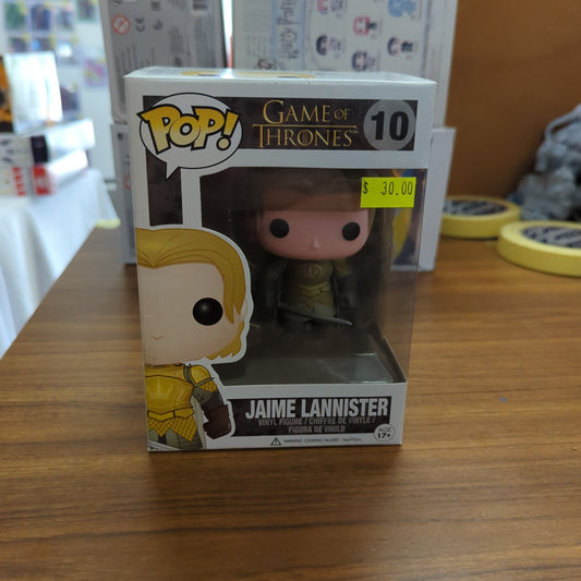 FUNKO POP GAME OF THRONES #10 JAIME LANNISTER VAULTED VINYL FRENLY BRICKS - Open 7 Days