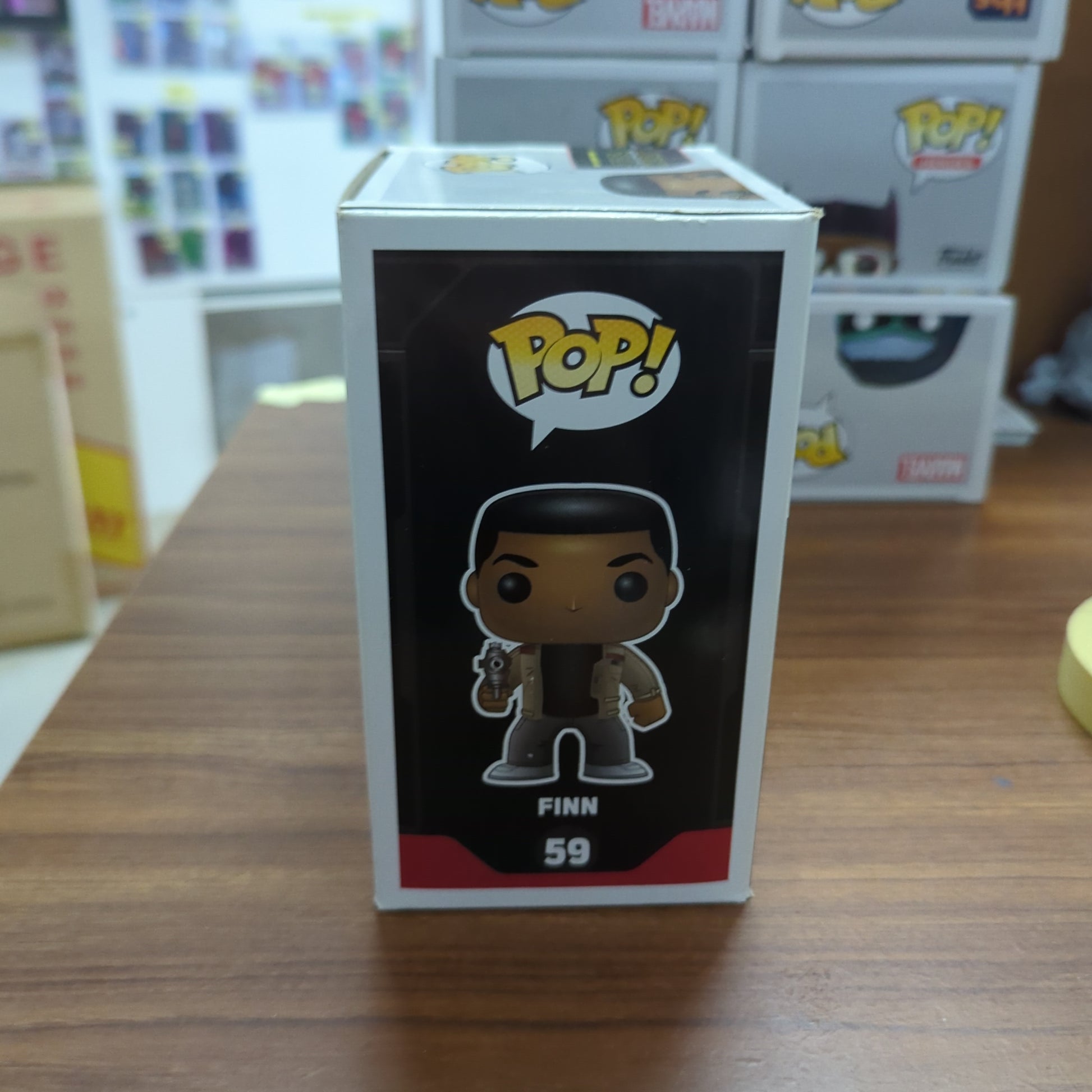 Star Wars Funko Pop - Finn - The Force Awakens - No. 59 FRENLY BRICKS - Open 7 Days