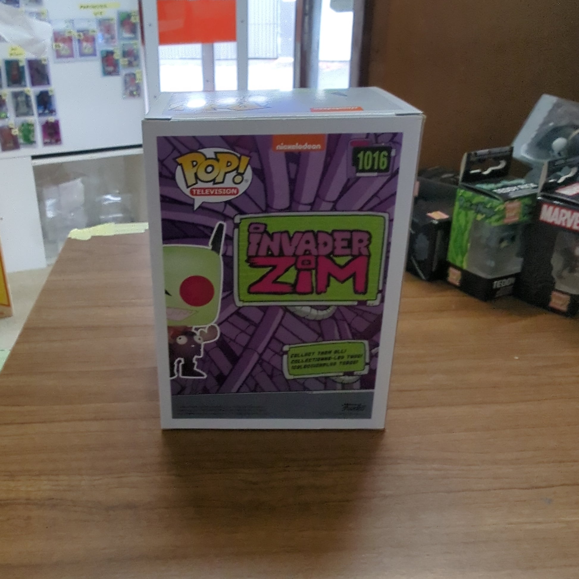 Funko POP! Invader Zim #1016 Zim With Minimoose 2020 Summer Convention FRENLY BRICKS - Open 7 Days