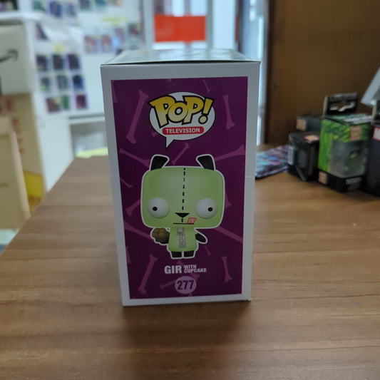 Funko Pop #277 Invader Zim GIR with Cupcake 2015 Vaulted FRENLY BRICKS - Open 7 Days