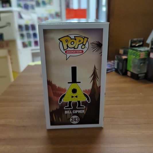 FUNKO POP ANIMATION GRAVITY FALLS #243 BILL CIPHER VINYL FIGURE FRENLY BRICKS - Open 7 Days