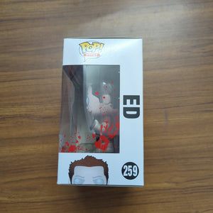 FUNKO POP! Movies #259 -  Shaun Of The Dead - Ed Supanova Sticker FRENLY BRICKS - Open 7 Days