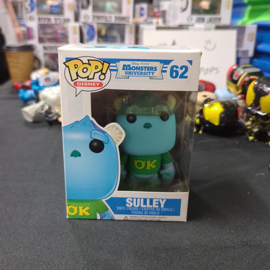 FUNKO POP! Disney Monsters University SULLEY Pop Vinyl Figure  #62 FRENLY BRICKS - Open 7 Days