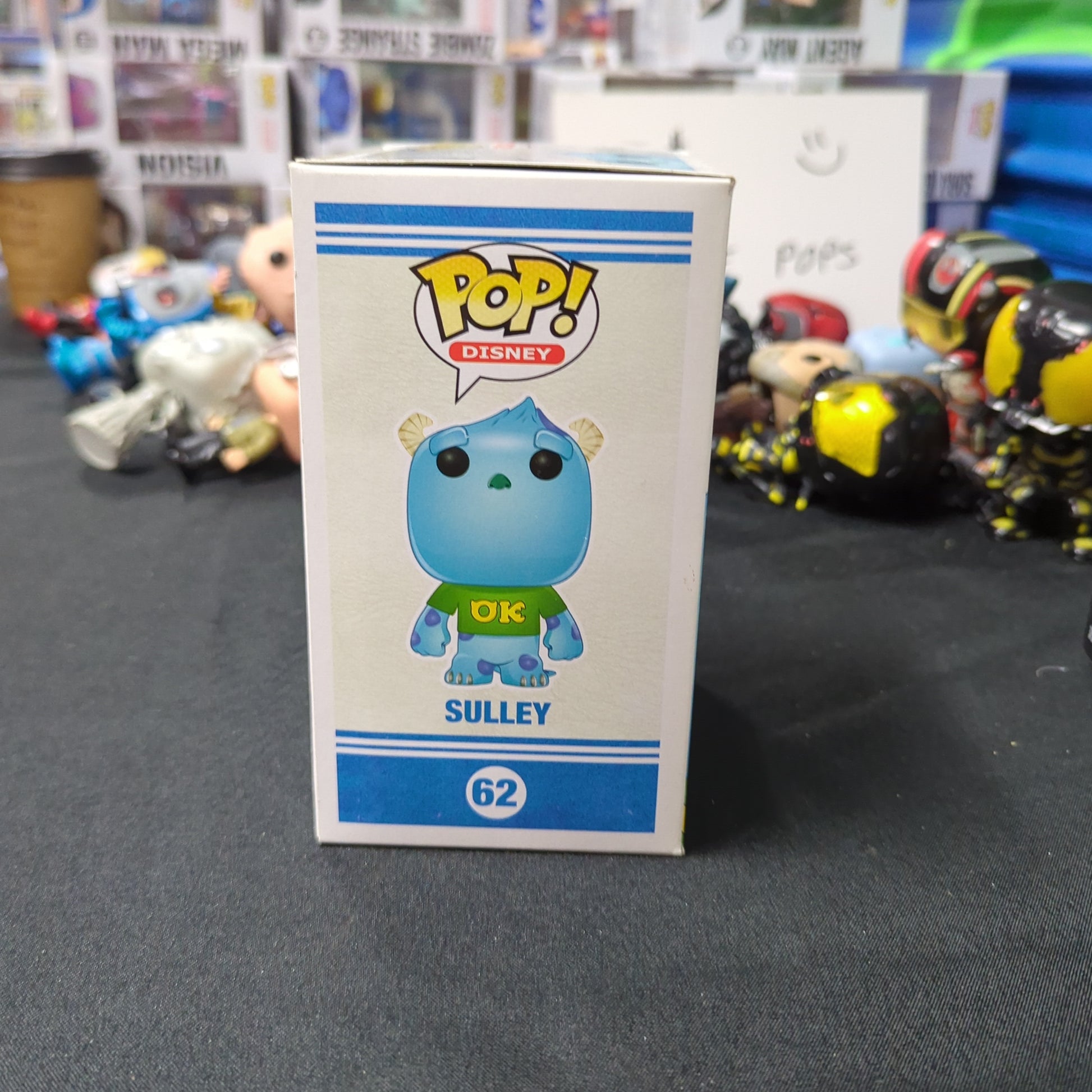 FUNKO POP! Disney Monsters University SULLEY Pop Vinyl Figure  #62 FRENLY BRICKS - Open 7 Days