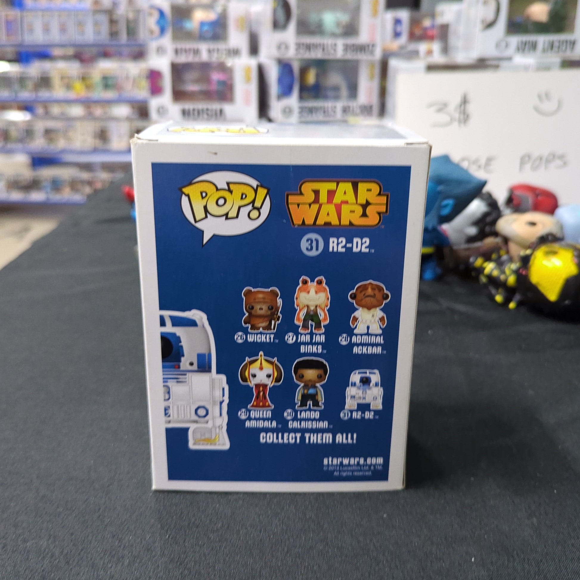 Funko R2-D2 31 Blue Box Star Wars Funko Pop FRENLY BRICKS - Open 7 Days