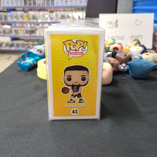 Stephen Curry 43 ~ NBA Basketball: Golden State Warriors ~ Funko Pop Vinyl FRENLY BRICKS - Open 7 Days