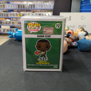 Funko Pop! Vinyl Shawn Kemp 72 NBA Basketball HWC Seattle Supersonics Exclusive FRENLY BRICKS - Open 7 Days