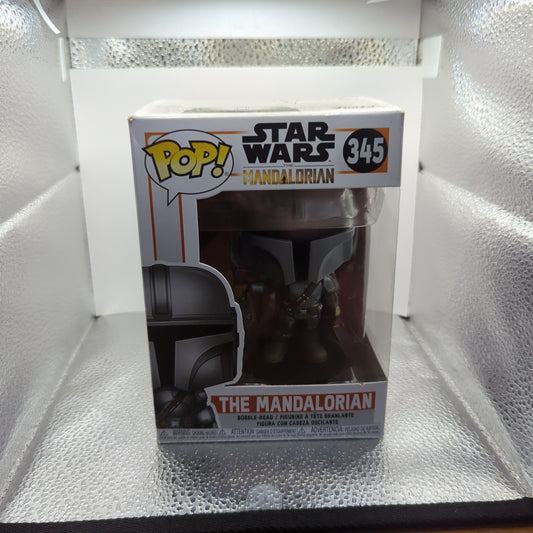 Star Wars: The Mandalorian Pose Metallic Pop! Vinyl Figure #345 FRENLY BRICKS - Open 7 Days