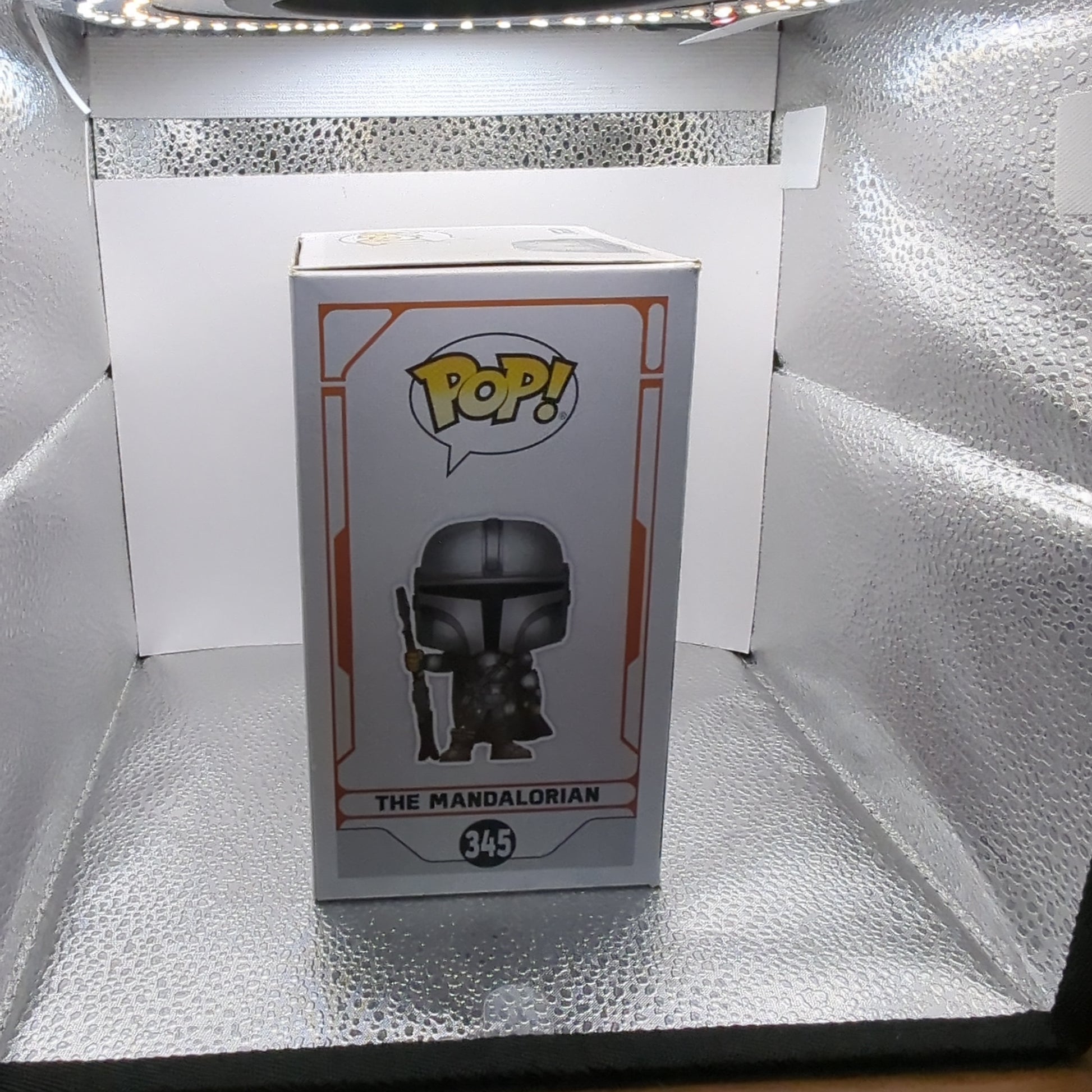 Star Wars: The Mandalorian Pose Metallic Pop! Vinyl Figure #345 FRENLY BRICKS - Open 7 Days