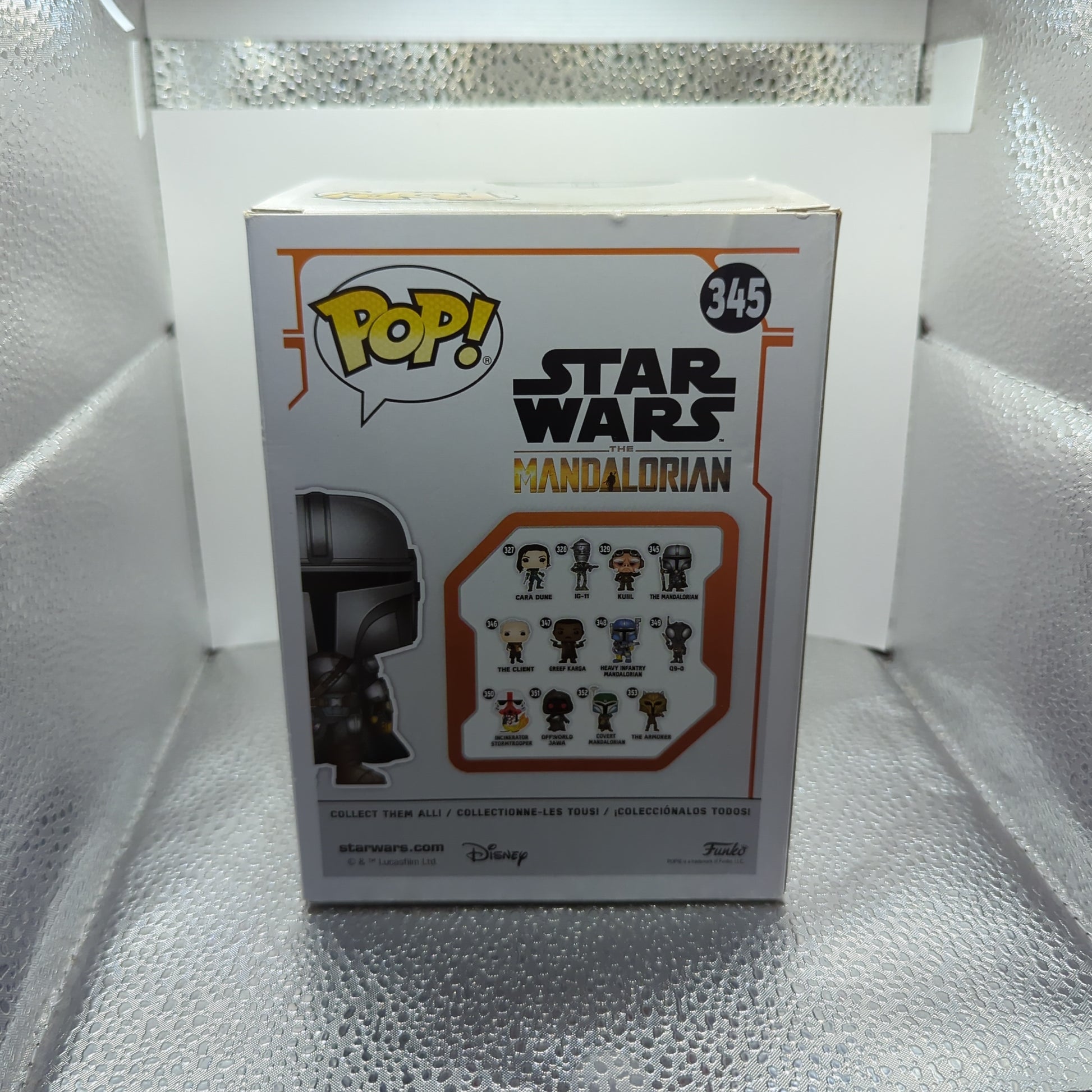 Star Wars: The Mandalorian Pose Metallic Pop! Vinyl Figure #345 FRENLY BRICKS - Open 7 Days