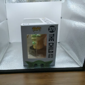 Star Wars The Child with Frog Pop! Vinyl Figure #379 Funko Mandalorian FRENLY BRICKS - Open 7 Days