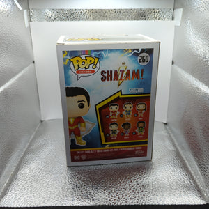 Funko POP! Heroes Shazam! Shazam #260 DC Comics Superhero Film Action Figure FRENLY BRICKS - Open 7 Days