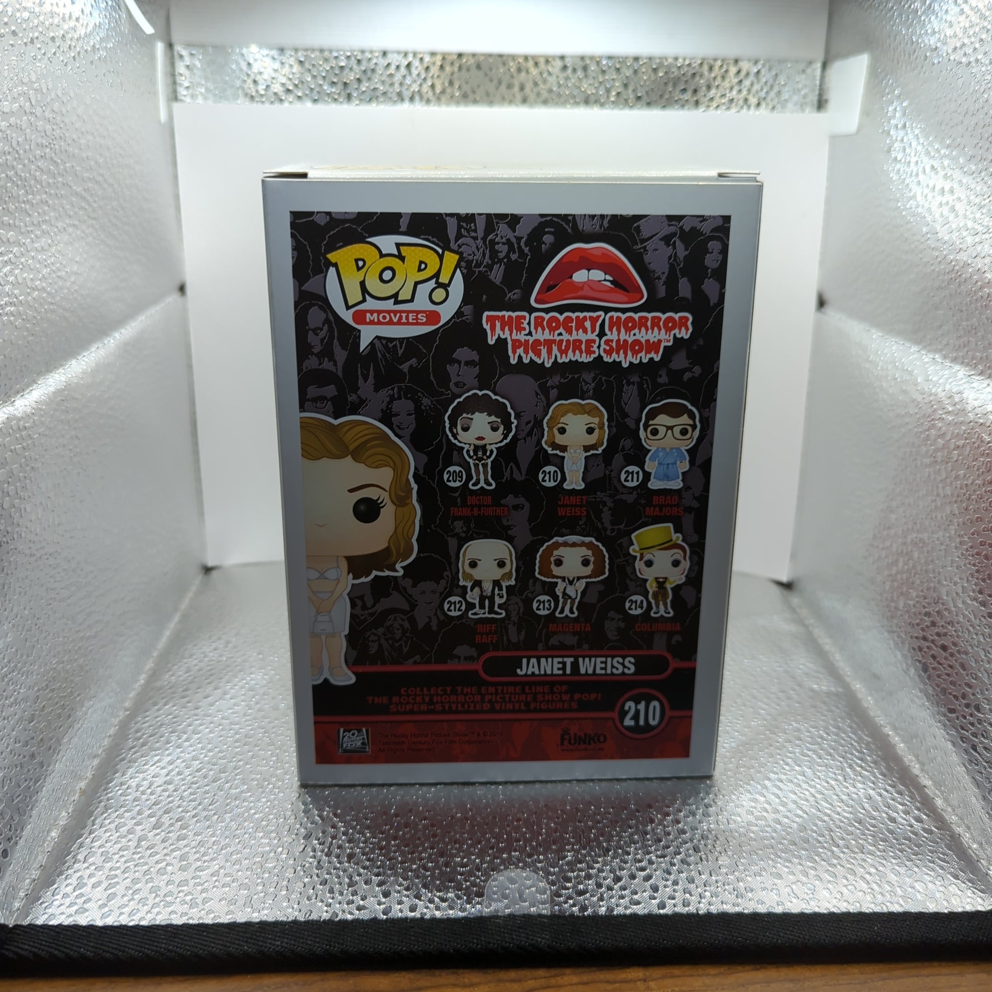 Rocky Horror Picture Show Janet Weiss Funko Pop Vinyl FRENLY BRICKS - Open 7 Days