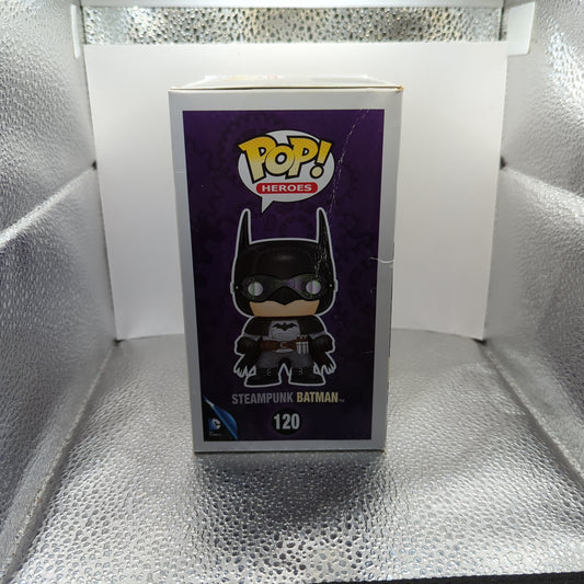 Pop Vinyl Figure Pop Heroes DC Comics Steampunk Batman # 120 FRENLY BRICKS - Open 7 Days