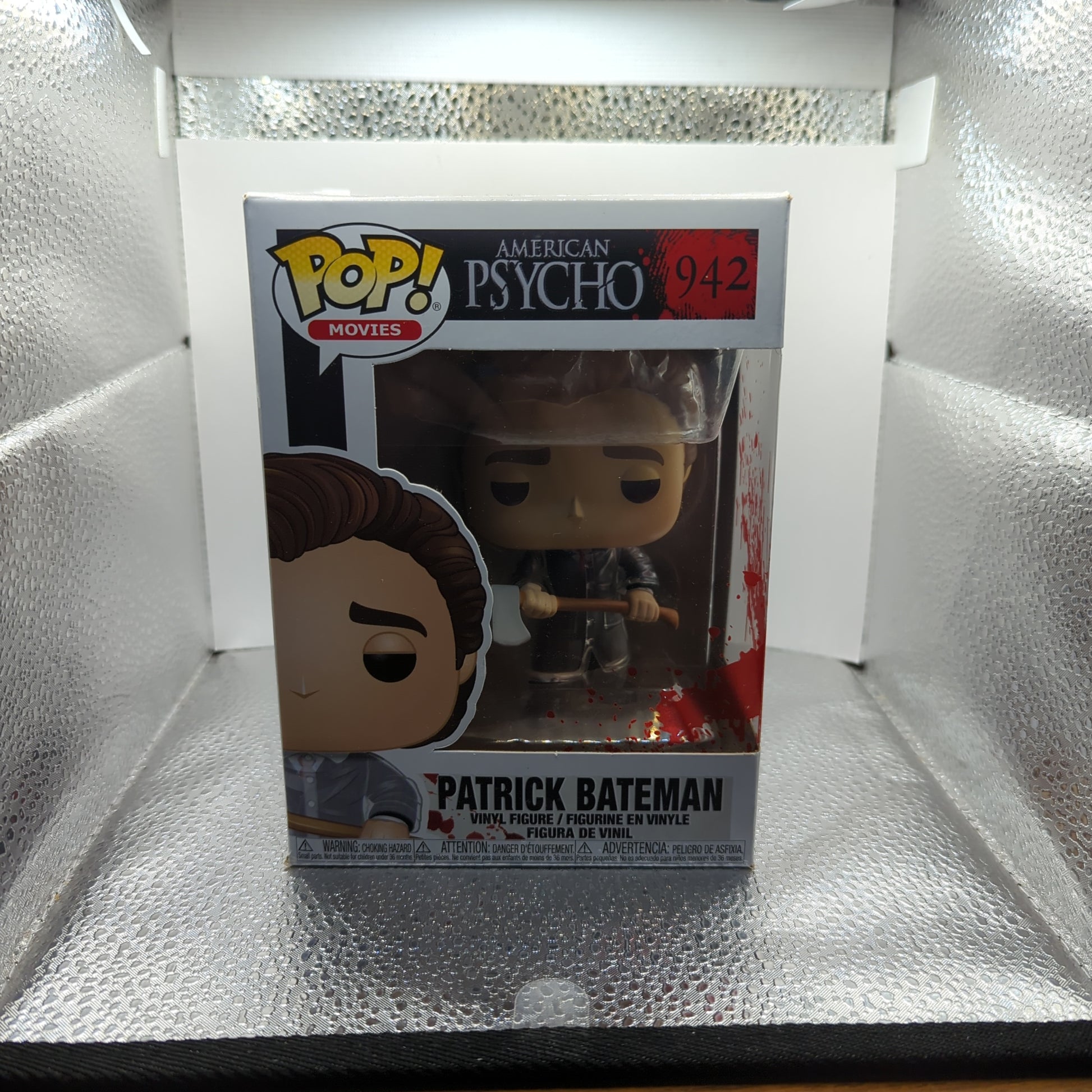 Patrick Bateman 942 ~ American Psycho ~ Funko Pop Vinyl ~ Movies FRENLY BRICKS - Open 7 Days