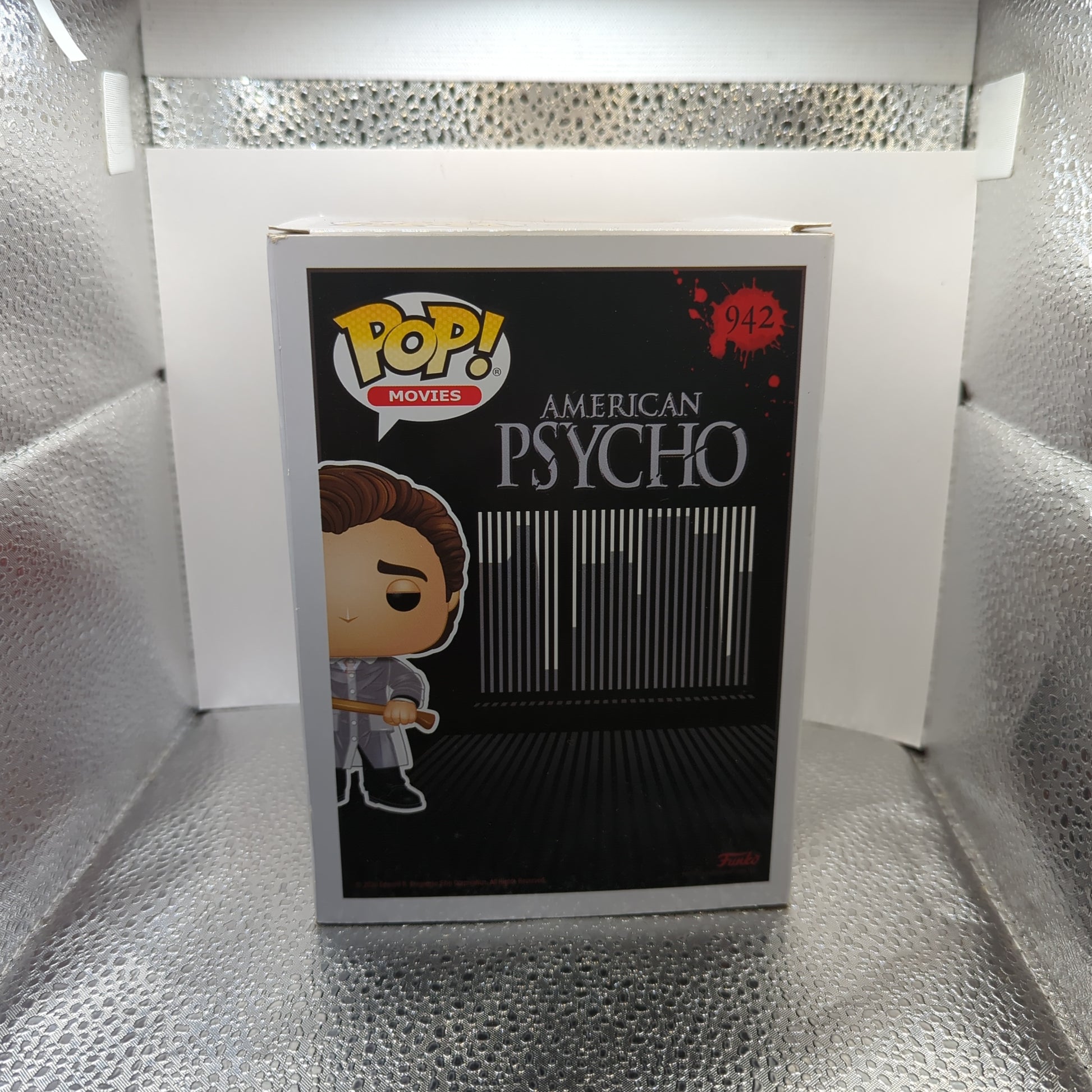 Patrick Bateman 942 ~ American Psycho ~ Funko Pop Vinyl ~ Movies FRENLY BRICKS - Open 7 Days