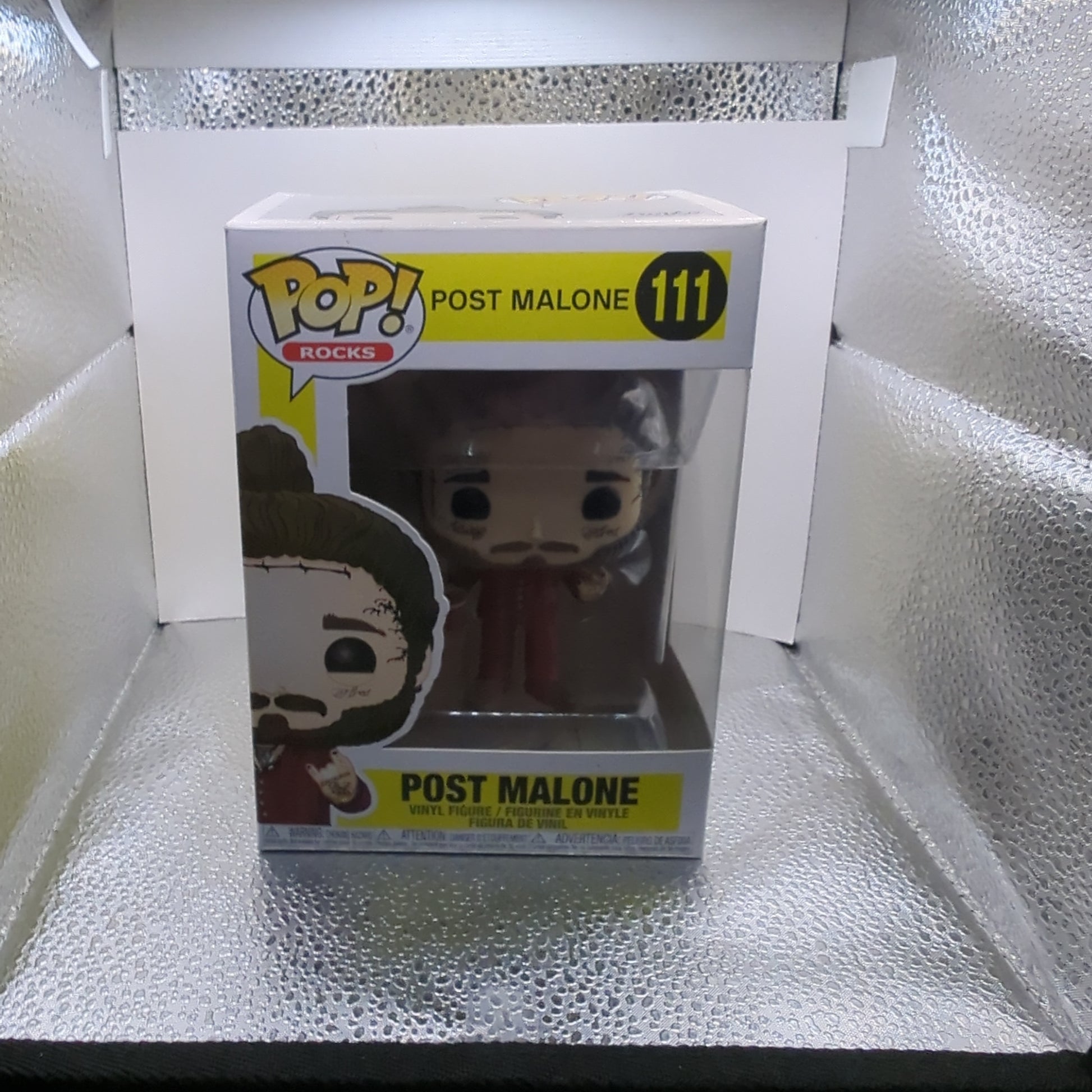 Funko Toys Pop Rocks: Post Malone #111 Vinyl Figure w/ red solo cup FRENLY BRICKS - Open 7 Days