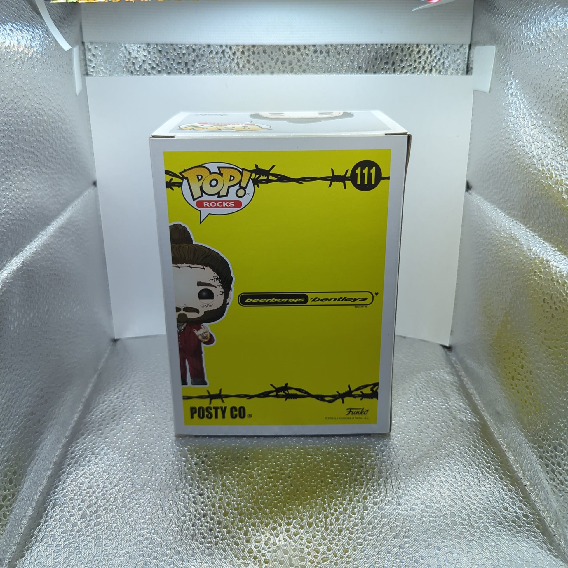 Funko Toys Pop Rocks: Post Malone #111 Vinyl Figure w/ red solo cup FRENLY BRICKS - Open 7 Days