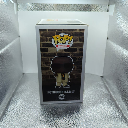 NOTORIOUS BIG Biggie Smalls with Suit Funko POP! #243 FRENLY BRICKS - Open 7 Days