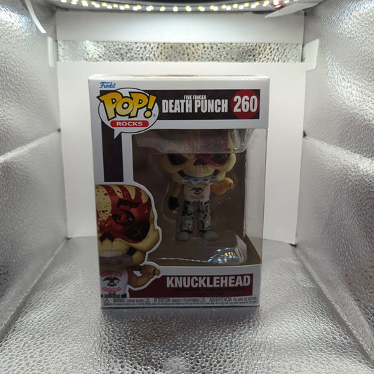 Funko POP! Rocks Five Finger Death Punch #260 Knucklehead FRENLY BRICKS - Open 7 Days