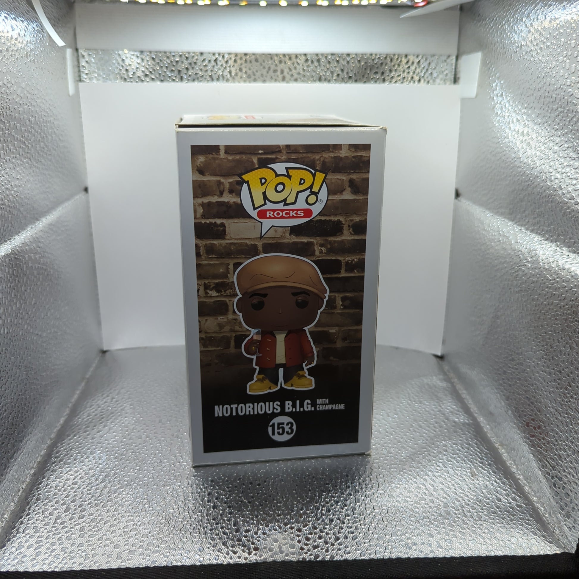 Pop Vinyl Notorious BIG No.153. Pop Rocks series. FRENLY BRICKS - Open 7 Days