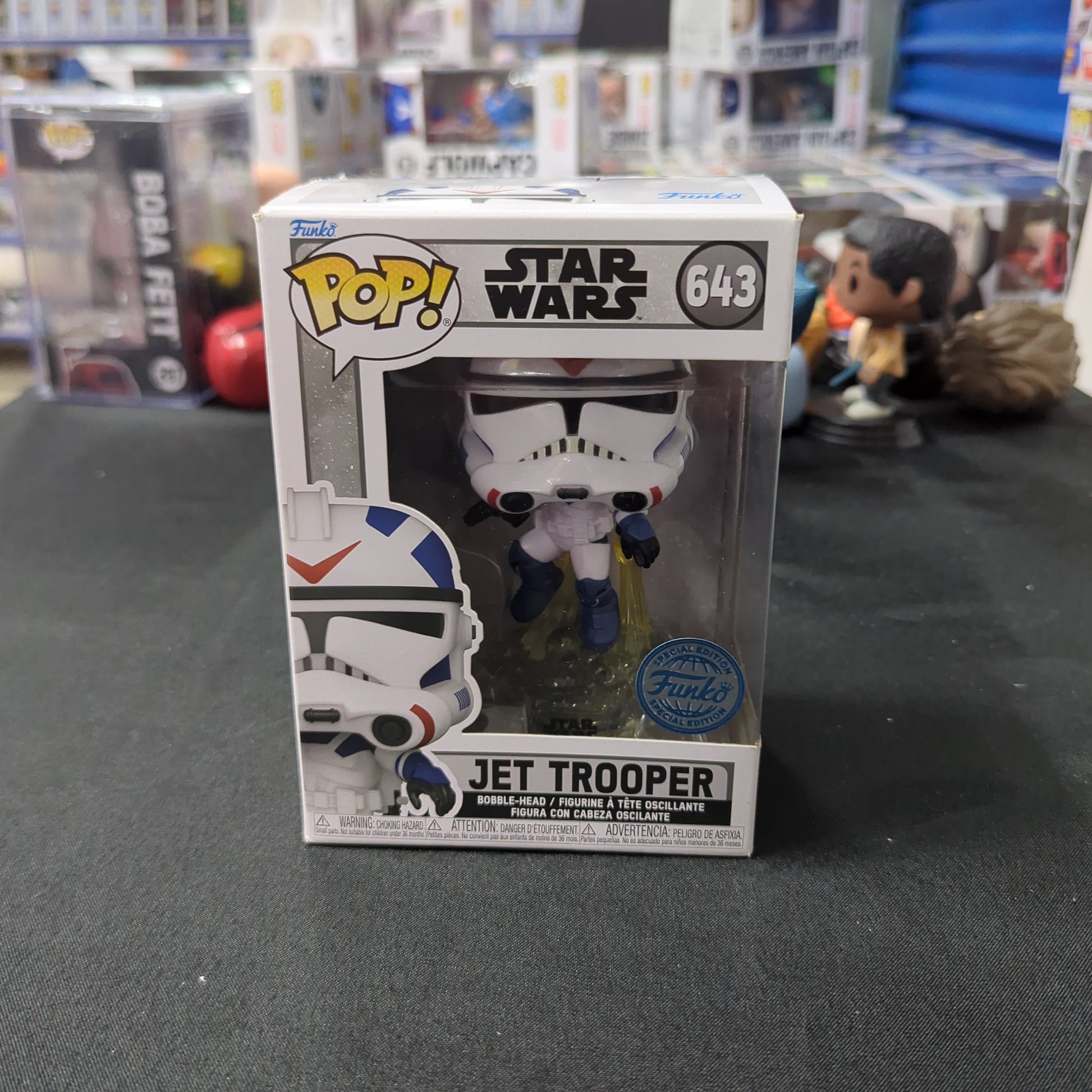 Star Wars: Battlefront II - Jet Trooper Pop! Vinyl Figure 643 FRENLY BRICKS - Open 7 Days