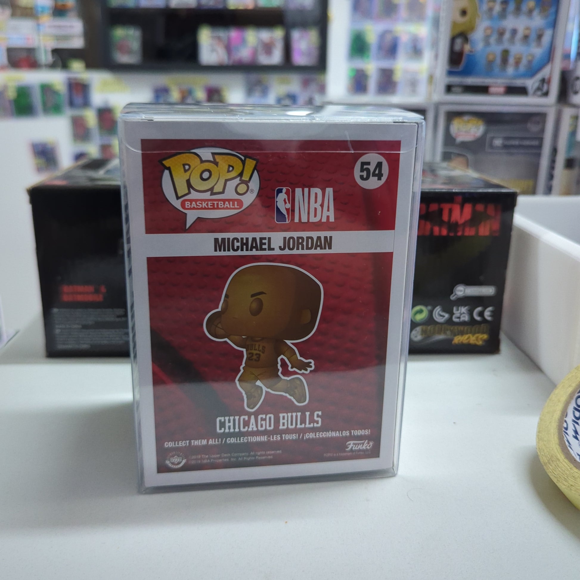 Funko Pop Michael Jordan Bronze # 54 Basketball NBA Vinyl Figure FRENLY BRICKS - Open 7 Days