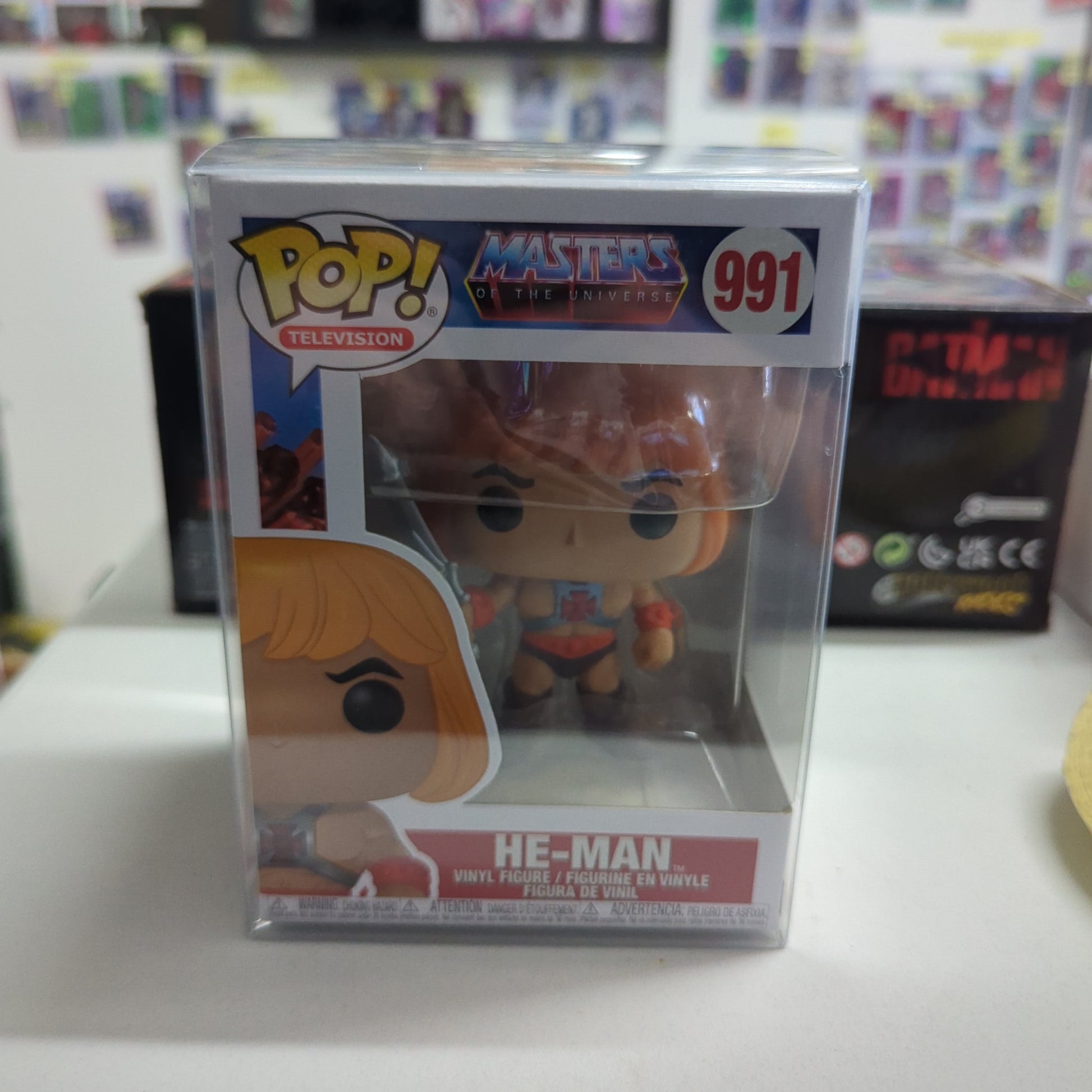 He-Man 991 ~ Masters of the Universe (MOTU) ~ Funko Pop Vinyl ~ Television FRENLY BRICKS - Open 7 Days