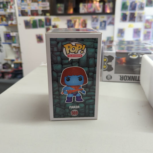 Pop TV Masters Of The Universe Faker 569 Funko Pop Vinyl FRENLY BRICKS - Open 7 Days