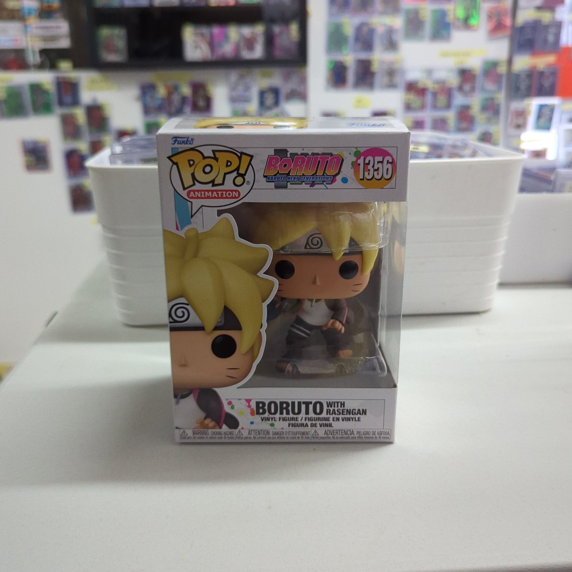 Funko POP! Animation: Boruto - Boruto Uzumaki With Rasengan - Boruto: Naruto Nex 1356 FRENLY BRICKS - Open 7 Days