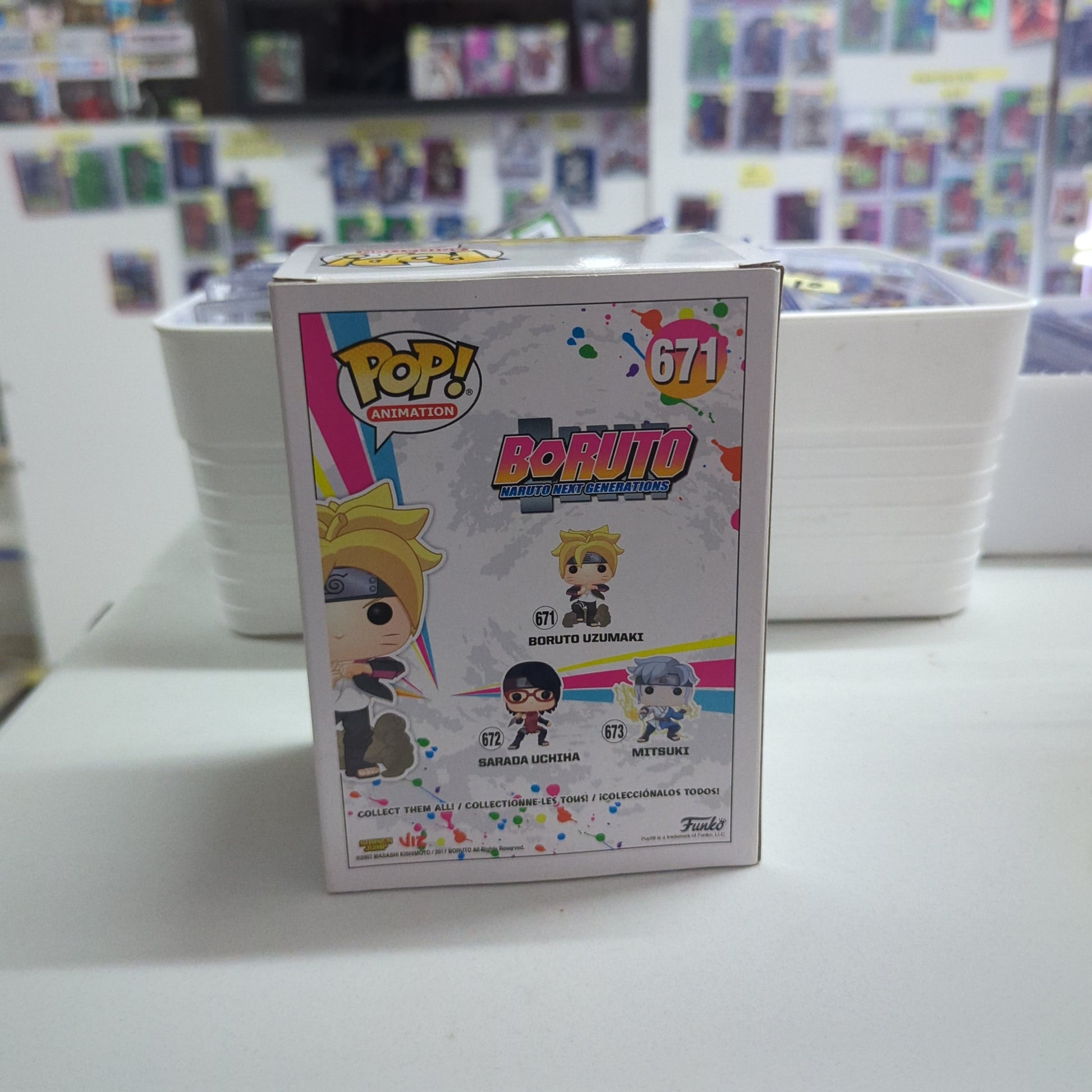 Funko POP! Animation: Boruto - Boruto Uzumaki - Boruto: Naruto Next Generations 671 FRENLY BRICKS - Open 7 Days