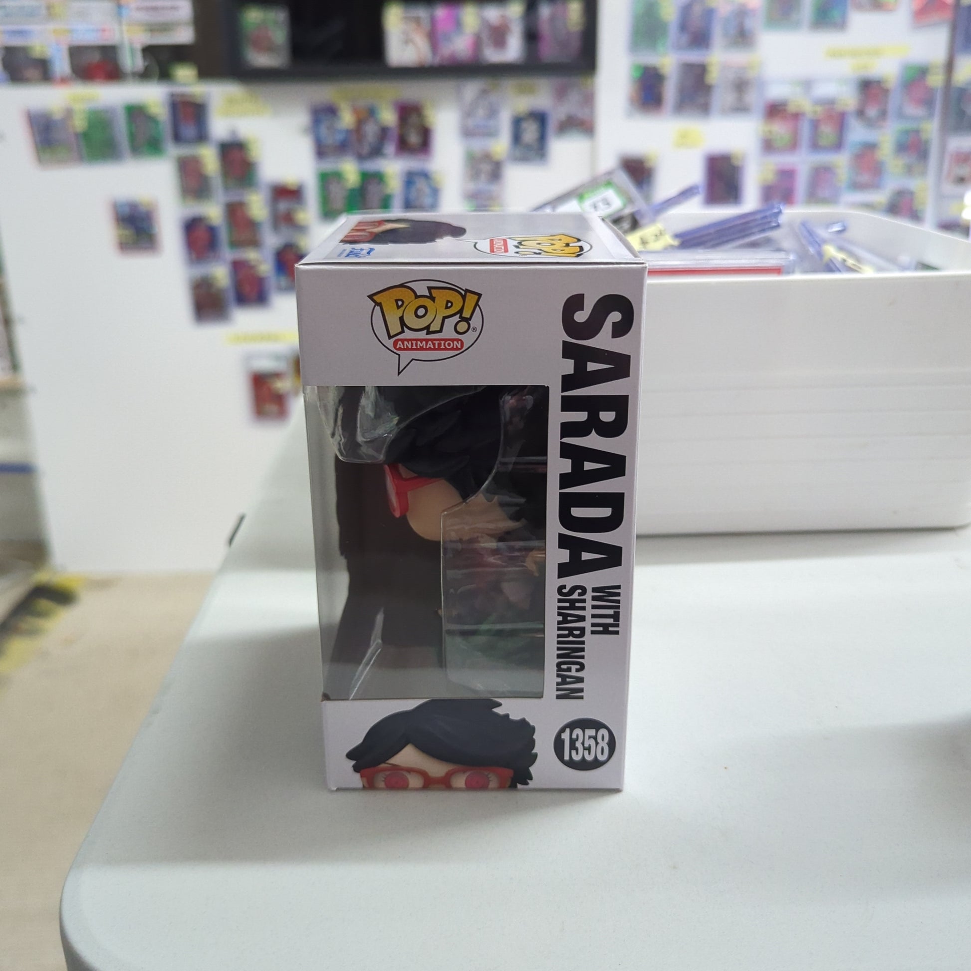 Boruto: Naruto Next Generations - Sarada with Sharingan Pop! Vinyl Figure #1358 FRENLY BRICKS - Open 7 Days