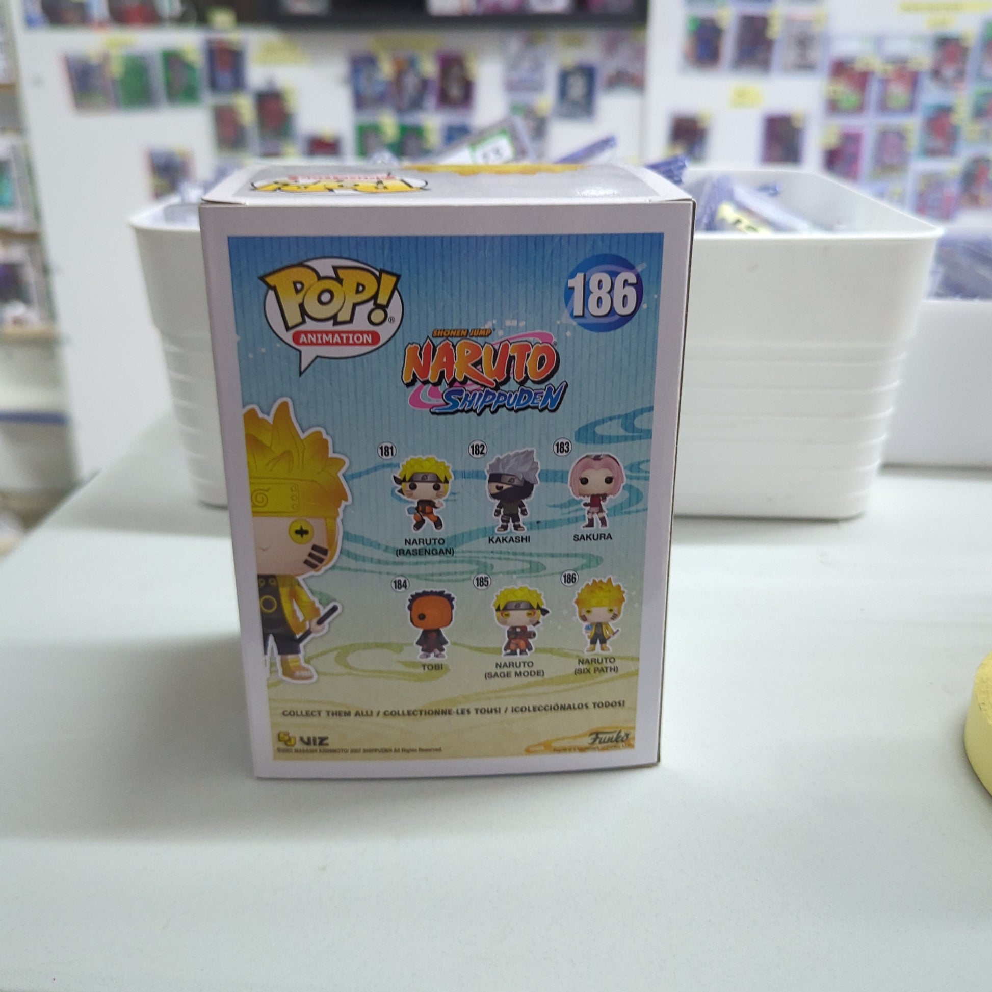 Naruto (Six Path) 186 ~ Naruto Shippuden ~ Funko Pop ~ Would Suit FRENLY BRICKS - Open 7 Days