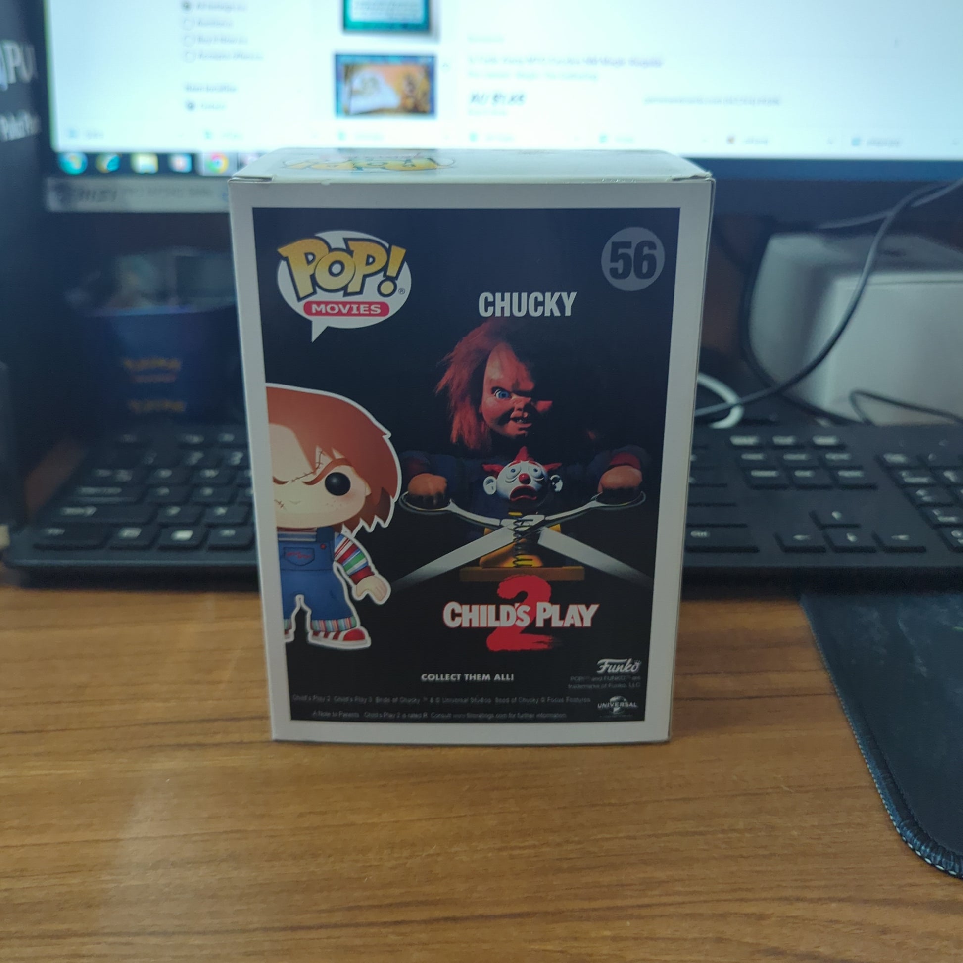 Child's Play 2 - Chucky #56 Funko Pop Vinyl Figure FRENLY BRICKS - Open 7 Days