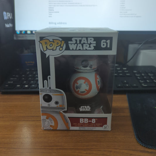 FUNKO POP VINYL star wars 61 BB-8 FRENLY BRICKS - Open 7 Days