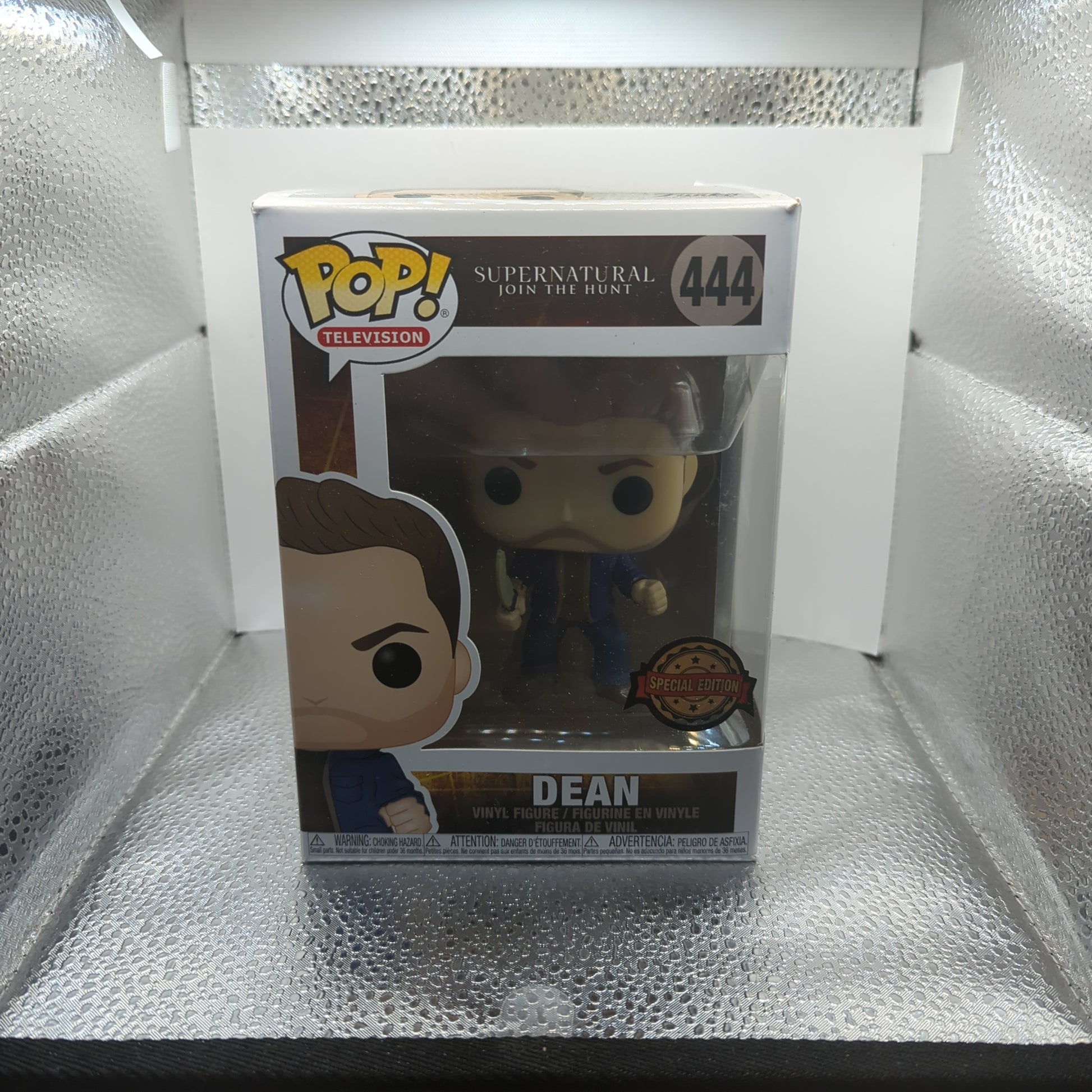 SUPERNATURAL POP VINYL 444 DEAN WITH KNIFE SPECIAL EDITION FRENLY BRICKS - Open 7 Days