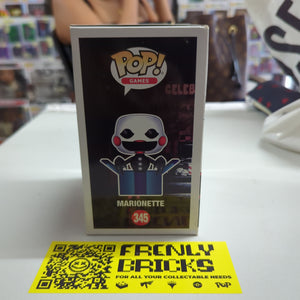 Funko POP! Five Nights at Freddy's - Twisted Marionette Exclusive #345 FRENLY BRICKS - Open 7 Days