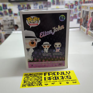 elton john vaulted Funko pop vinyl #62 funko FRENLY BRICKS - Open 7 Days