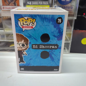 Funko POP! #76 Ed Sheeran - POP! Rocks In Pop Protector FRENLY BRICKS - Open 7 Days