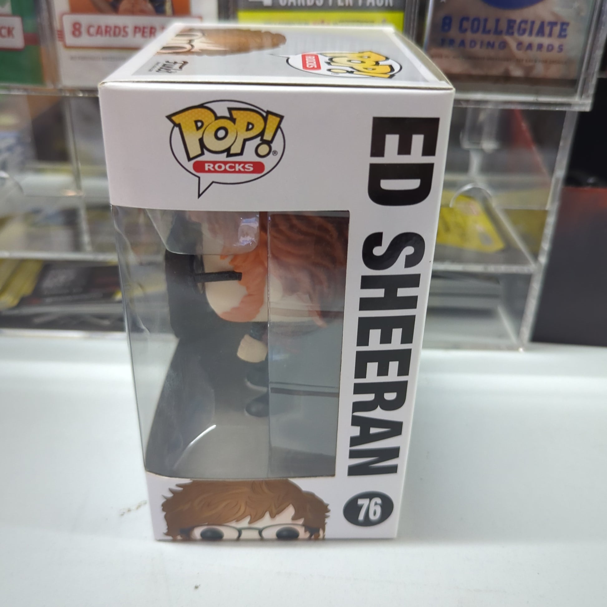 Funko POP! #76 Ed Sheeran - POP! Rocks In Pop Protector FRENLY BRICKS - Open 7 Days